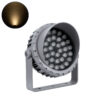 LEDTM® FLOODMENA 90645 Προβολέας Σποτ Wall Washer με Αντιθαμβωτική Γρίλια LED 36W 3240lm 30° AC 220-240V Αδιάβροχο IP65 Θερμό Λευκό 2700K - Bridgelux SMD Chip - Γκρι Ανθρακί - Μ23 x Π23 x Υ18cm - 3 Χρόνια Εγγύηση - Image 2