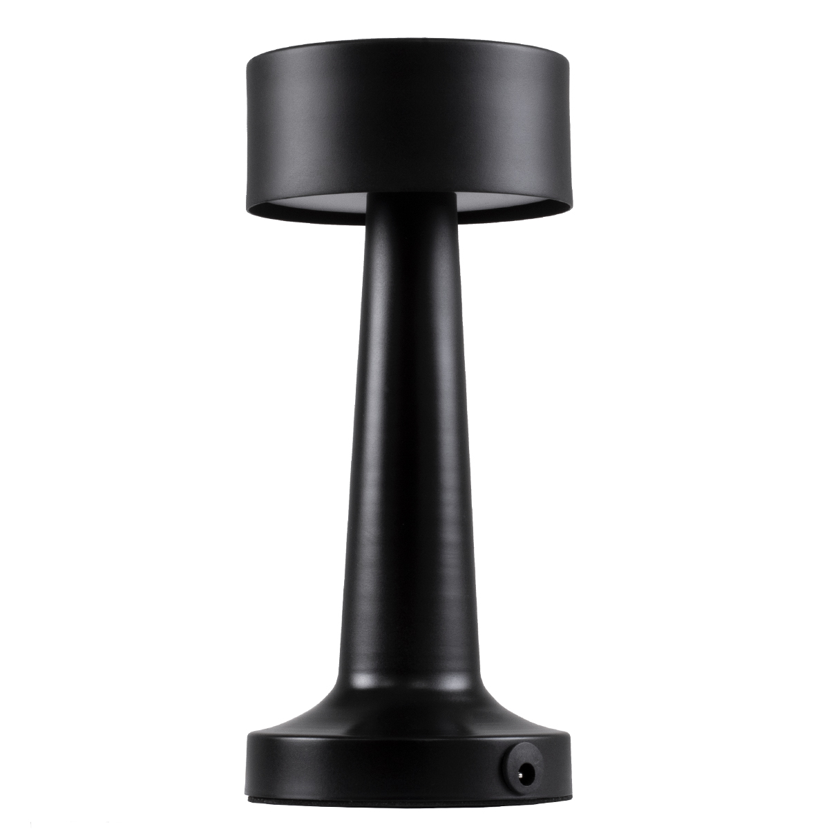 LEDTM® BELLA 76503 Επαναφορτιζόμενο Επιτραπέζιο Φωτιστικό Πορτατίφ LED 1.5W 105lm 120° DC 5V IP44 Θερμό Λευκό 2700K Dimmable Μαύρο Αλουμίνιο - Μ9 x Π9 x Υ21cm - 2 Xρόνια Εγγύηση - Image 2