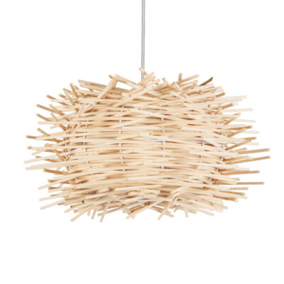 Alternative view of LEDTM® MINORCA 01729 Boho Κρεμαστό Φωτιστικό Οροφής με Ντουί 1 x E27 AC 220-240V IP20 - Μπεζ - Μ30 x Π30 x Υ18cm