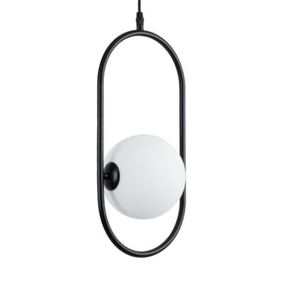 Alternative view of LEDTM® HAMBURG 00589 Μοντέρνο Κρεμαστό Φωτιστικό Οροφής με Ντουί 1 x G9 AC 220-240V IP20 - Μαύρο & Λευκό - Μ20 x Π15 x Υ40cm