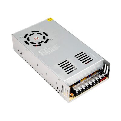 LEDTM® LUMIVOLT 73046 Τροφοδοτικό/Μετασχηματιστής PELV 400W 16.6A DC 24V IP20 - AC 220-240V σε DC 24V / Ρυθμιζόμενo από DC 22.5V έως DC 25.5V - Μ20 x Π10 x Υ5cm - 3 Χρόνια Εγγύηση