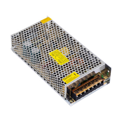 Alternative view of LEDTM® 73091 Μεταλλικό Τροφοδοτικό PELV TRIAC DIMMABLE για Προϊόντα LED 200W 16.66A - AC 220-240V σε DC από 0.5V (0%) σε 12V (100%) - IP20 L20 x W9 x H4.5cm - 3 Χρόνια Εγγύηση
