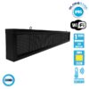 LEDTM® DISPLAY 90260 Κυλιόμενη Ψηφιακή Επιγραφή P10 Μονής Όψης LED AC 220-240V Αδιάβροχο IP54 Ψυχρό Λευκό 6000K - WiFi Control μέσω FK APP - Αισθητήρας Θερμοκρασίας & Υγρασίας - Μ168 x Π9 x Υ24cm - 2 Χρόνια Εγγύηση - Image 3