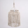 LEDTM® ALGERIA 36202 Boho Κρεμαστό Φωτιστικό Οροφής με Ντουί 1 x E27 AC 220-240V IP20 - Μπεζ - Μ40 x Π40 x Υ50cm - Image 6