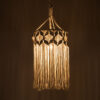 LEDTM® CONGO 36206 Boho Κρεμαστό Φωτιστικό Οροφής με Ντουί 1 x E27 AC 220-240V IP20 - Μπεζ - Μ30 x Π30 x Υ50cm - Image 3
