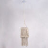 LEDTM® ZAMBIA 36208 Boho Κρεμαστό Φωτιστικό Οροφής με Ντουί 1 x E27 AC 220-240V IP20 - Μπεζ - Μ30 x Π30 x Υ60cm - Image 4