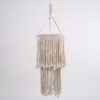 LEDTM® ZAMBIA 36208 Boho Κρεμαστό Φωτιστικό Οροφής με Ντουί 1 x E27 AC 220-240V IP20 - Μπεζ - Μ30 x Π30 x Υ60cm - Image 5