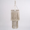 LEDTM® ZAMBIA 36208 Boho Κρεμαστό Φωτιστικό Οροφής με Ντουί 1 x E27 AC 220-240V IP20 - Μπεζ - Μ30 x Π30 x Υ60cm - Image 6