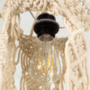 LEDTM® BAHRI 36211 Boho Κρεμαστό Φωτιστικό Οροφής με Ντουί 1 x E27 AC 220-240V IP20 - Μπεζ - Μ20 x Π20 x Υ65cm - Image 7