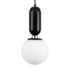 LEDTM® MAVERICK 00945 Μοντέρνο Κρεμαστό Φωτιστικό Οροφής με Ντουί 1 x E27 AC 220-240V IP20 - Μαύρο & Λευκό - Μ15 x Π15 x Υ33cm - Image 2