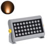 LEDTM® FLOODHENA 90445 Προβολέας Σποτ Wall Washer LED 36W 3060lm 30° AC 220-240V Αδιάβροχο IP67 Ultra Θερμό Λευκό 2200K - Bridgelux SMD Chip - Γκρι Ανθρακί - Μ30 x Π6 x Υ17cm - 3 Χρόνια Εγγύηση - Image 2