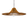 LEDTM® PALERMO 02310 Boho Κρεμαστό Φωτιστικό Οροφής με Ντουί 1 x E27 AC 220-240V IP20 - Καφέ - Μ60 x Π60 x Υ18cm - Image 2