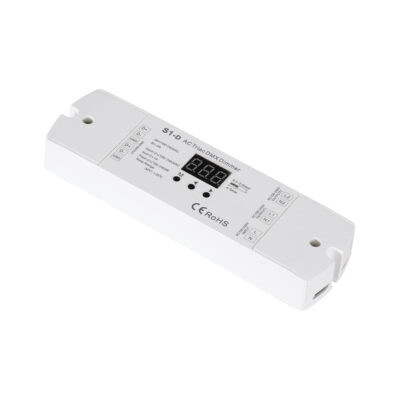 Alternative view of LEDTM® SKYDANCE-S1-D 70671 AC Trailing Edge DMX Dimmer με 2 x 1A 240W Κανάλια AC 220-240V 2A 480W Max IP20 - DMX512 & RDM - Μ16.7 x Π5 x Υ2.4cm - 5 Χρόνια Εγγύηση
