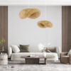 LEDTM® MEXICO 00719 Boho Κρεμαστό Φωτιστικό Οροφής με Ντουί 1 x E27 AC 220-240V IP20 - Μπεζ - Μ65 x Π46 x Υ30cm - Image 11