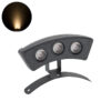 LEDTM® TREEPLANTE 90515 Κυρτή Μπάρα Φωτισμού Wall Washer για Φυτά - Δέντρα LED 3W 330lm 15° DC 24V Αδιάβροχο IP67 Θερμό Λευκό 2700K Dimmable - Bridgelux SMD Chip - Γκρι Ανθρακί - Μ11 x Π3 x Υ8.2cm - 3 Χρόνια Εγγύηση - Image 2