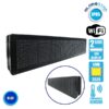 LEDTM® DISPLAY 90303 Κυλιόμενη Ψηφιακή Επιγραφή P10 Διπλής Όψης LED AC 220-240V Αδιάβροχο IP65 Μπλε - WiFi Control μέσω FK APP - Αισθητήρας Θερμοκρασίας & Υγρασίας - Μ104 x Π12 x Υ20cm - 2 Χρόνια Εγγύηση - Image 3