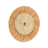 LEDTM® COLOMBO 02278 Boho Φωτιστικό Τοίχου - Απλίκα με Ντουί 1 x E27 AC 220-240V IP20 - Μπεζ - Μ40 x Π40 x Υ9cm - Image 2