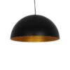 LEDTM® MEDEA 01344 Μοντέρνο Κρεμαστό Φωτιστικό Οροφής με Ντουί 1 x E27 AC 220-240V IP20 - Μαύρο & Χρυσό - Μ60 x Π60 x Υ30cm - Image 2