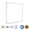 LEDTM® FRAMELIN 60369 Χωνευτό Panel Οροφής 60x60 LED 48W 5520lm 120° CRI≥85Ra UGR<19 AC 220-240V IP20 Φυσικό Λευκό 4500K - Lumileds SMD Chip & TÜV SÜD Driver - Λευκό Γαλακτερό - Μ60 x Π60 x Υ1.5cm / Q56 x 56cm - 5 Χρόνια Εγγύηση - Image 2