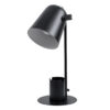 LEDTM® PENCASE 61563 Μοντέρνο Επιτραπέζιο Φωτιστικό Πορτατίφ με Ντουί 1 x E27 AC 220-240V IP20 - Μαύρο - Μ12 x Π15 x Υ38cm - Image 2