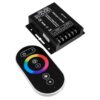 LEDTM® RGBCONTROLLER 73410 Dimmer / Controller με RF Ασύρματο Χειριστήριο με 3 x 8A 192W Κανάλια DC 12-24V 24A 576W Max IP20 - RF2.4Ghz SYNC - Μ9 x Π9 x Υ2.5cm - 2 Χρόνια Εγγύηση - Image 2