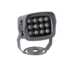 LEDTM® FLOODXENA 90122 Προβολέας Σποτ Wall Washer LED 12W 1380lm 10° AC 220-240V Αδιάβροχο IP65 Φυσικό Λευκό 4500K - Bridgelux SMD Chip - Γκρι Ανθρακί Ματ - Μ13.5 x Π11.5 x Υ15cm - 3 Χρόνια Εγγύηση - Image 2