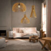 LEDTM® SCANDINAVIA 01701 Boho Κρεμαστό Φωτιστικό Οροφής με Ντουί 1 x E27 AC 220-240V IP20 - Μπεζ - Μ45 x Π45 x Υ45cm - Image 12