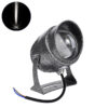 LEDTM® SPOT-XENIA 90509 Σποτ Φωτισμου Wall Washer LED 16W 1600lm 3° DC 24V Αδιάβροχο IP65 Φ9 x Υ12cm Ψυχρό Λευκό 6000K Dimmable - Σφυρήλατο Γκρι - 3 Years Warranty - Image 2