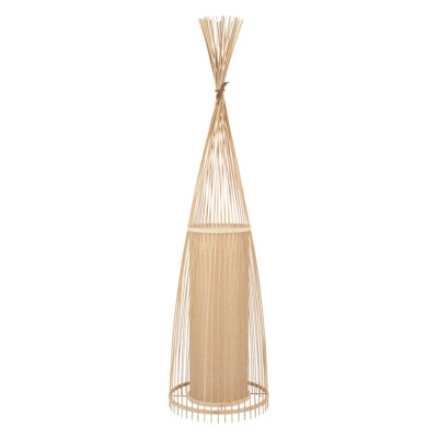 Alternative view of LEDTM® AZORES 01755 Boho Επιδαπέδιο Φωτιστικό με Ντουί 1 x E27 AC 220-240V IP20 - Μπεζ - Μ40 x Π40 x Υ150cm