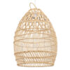 LEDTM® TAHITI 00710 Boho Κρεμαστό Φωτιστικό Οροφής με Ντουί 1 x E27 AC 220-240V IP20 - Μπεζ - Μ38 x Π38 x Υ50cm - Image 2