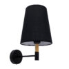 LEDTM® LYDFORD 01432 Μοντέρνο Φωτιστικό Τοίχου - Απλίκα με Ντουί 1 x E27 AC 220-240V IP20 - Μαύρο & Μπεζ - Μ20 x Π28 x Υ36cm - Image 2