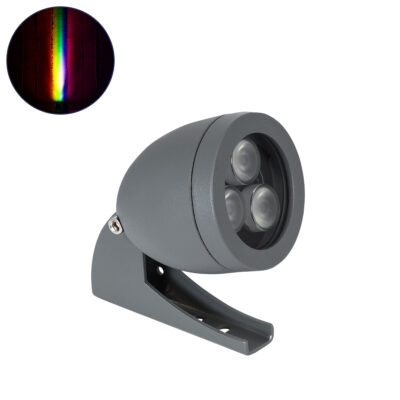 Alternative view of LEDTM® TREESPO 90467 Φωτιστικό Σποτ για Φυτά - Δέντρα LED 6W 630lm 15° DC 24V Αδιάβροχο IP67 Πολύχρωμο RGBW Dimmable DMX512 - Bridgelux SMD Chip - Γκρι Ανθρακί - Μ6.6 x Π9 x Υ12cm - 3 Χρόνια Εγγύηση