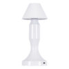 LEDTM® LUNNA 76476 Επαναφορτιζόμενο Επιτραπέζιο Φωτιστικό Πορτατίφ LED 1.5W 105lm 120° DC 5V IP44 CCT Ultra Θερμό 1500K - Φυσικό Λευκό 4500K - Ψυχρό Λευκό 6000K Dimmable Λευκό Πλαστικό - Μ9 x Π9 x Υ23cm- 2 Χρόνια Εγγύηση - Image 2