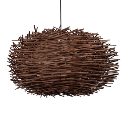 Alternative view of LEDTM® MINORCA 01734 Boho Κρεμαστό Φωτιστικό Οροφής με Ντουί 1 x E27 AC 220-240V IP20 - Καφέ - Μ60 x Π60 x Y35cm