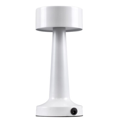 Alternative view of LEDTM® BELLA 76502 Επαναφορτιζόμενο Επιτραπέζιο Φωτιστικό Πορτατίφ LED 1.5W 105lm 120° DC 5V IP44 Θερμό Λευκό 2700K Dimmable Λευκό Αλουμίνιο - Μ9 x Π9 x Υ21cm - 2 Xρόνια Εγγύηση