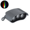 LEDTM® TREELIGHT-ZINA 90689 Κυρτή Μπάρα Φωτισμού Wall Washer με Αντιθαμβωτική Γρίλια Ειδική για Φυτά - Δέντρα LED 3W 255lm 30° DC 24V Αδιάβροχο IP65 Μ9 x Π6.5 x Υ4cm Πολύχρωμο RGBW DMX512 - Γκρι Ανθρακί - 3 Χρόνια Εγγύηση - Image 2