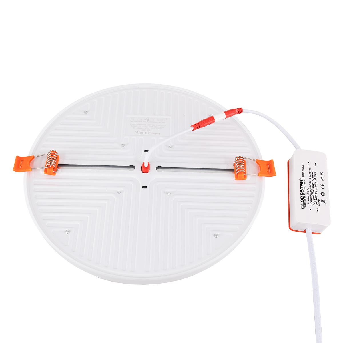 LEDTM® PANELEON 60191 Χωνευτό Panel Οροφής με Σύστημα Ρυθμιζόμενης Τρύπας Κοπής LED 33W 3590lm 180° AC 220-240V IP20 Ψυχρό Λευκό 6000K - Lumileds SMD Chip & TÜV SÜD Driver - Λευκό Γαλακτερό - Μ22.2 x Π22.2 x Υ2cm / Q3.5cm έως Q20.5cm - 3 Χρόνια Εγγύηση - Image 6