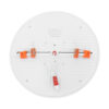 LEDTM® PANELEON 60192 Χωνευτό Panel Οροφής με Σύστημα Ρυθμιζόμενης Τρύπας Κοπής LED 33W 3492lm 180° AC 220-240V IP20 Φυσικό Λευκό 4500K - Lumileds SMD Chip & TÜV SÜD Driver - Λευκό Γαλακτερό - Μ22.2 x Π22.2 x Υ2cm / Q3.5cm έως Q20.5cm - 3 Χρόνια Εγγύηση - Image 5
