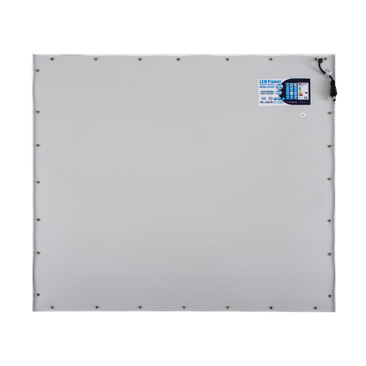 LEDTM® PANELETI 60209 Χωνευτό Panel Οροφής 60x60 LED 48W 4800lm 120° UGR<19 AC 220-240V IP20 Ψυχρό Λευκό 6000K - Lumileds SMD Chip & TÜV SÜD Driver - Λευκό Γαλακτερό - Μ60 x Π60 x Υ1.5cm / Q56 x 56cm - 5 Χρόνια Εγγύηση - Image 5