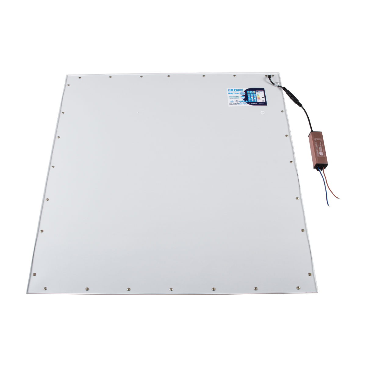 LEDTM® PANELETI 60209 Χωνευτό Panel Οροφής 60x60 LED 48W 4800lm 120° UGR<19 AC 220-240V IP20 Ψυχρό Λευκό 6000K - Lumileds SMD Chip & TÜV SÜD Driver - Λευκό Γαλακτερό - Μ60 x Π60 x Υ1.5cm / Q56 x 56cm - 5 Χρόνια Εγγύηση - Image 8