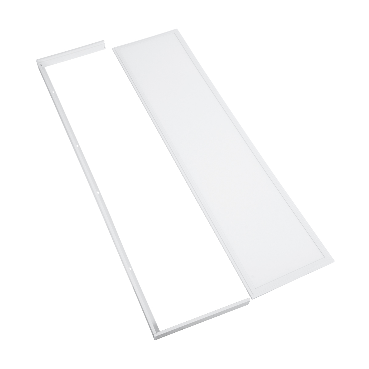 LEDTM® PANELBASE 60221 Επιτοίχιο Πλαίσιο Στήριξης Ειδικό για Πάνελ 120x30cm - Μ120 x Π30 x Υ4.4cm - Image 5