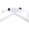 LEDTM® FRAMELIN 60370 Χωνευτό Panel Οροφής 60x60 LED 48W 5280lm 120° CRI≥85Ra UGR<19 AC 220-240V IP20 Θερμό Λευκό 2700K - Lumileds SMD Chip & TÜV SÜD Driver - Λευκό Γαλακτερό - Μ60 x Π60 x Υ1.5cm / Q56 x 56cm - 5 Χρόνια Εγγύηση - Image 10
