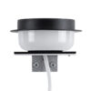 LEDTM® KIARA 60400 Μοντέρνο Φωτιστικό Τοίχου - Απλίκα Καθρέπτη Μπάνιου LED 5W 560lm 120° AC 220-240V IP44 Φυσικό Λευκό 4500K - Lumileds SMD Chip & TÜV SÜD Driver - Μαύρο Ματ & Λευκό - Μ10 x Π13 x Υ3cm - 3 Χρόνια Εγγύηση - Image 6