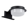 LEDTM® KIARA 60400 Μοντέρνο Φωτιστικό Τοίχου - Απλίκα Καθρέπτη Μπάνιου LED 5W 560lm 120° AC 220-240V IP44 Φυσικό Λευκό 4500K - Lumileds SMD Chip & TÜV SÜD Driver - Μαύρο Ματ & Λευκό - Μ10 x Π13 x Υ3cm - 3 Χρόνια Εγγύηση - Image 3