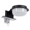 LEDTM® KIARA 60400 Μοντέρνο Φωτιστικό Τοίχου - Απλίκα Καθρέπτη Μπάνιου LED 5W 560lm 120° AC 220-240V IP44 Φυσικό Λευκό 4500K - Lumileds SMD Chip & TÜV SÜD Driver - Μαύρο Ματ & Λευκό - Μ10 x Π13 x Υ3cm - 3 Χρόνια Εγγύηση - Image 5