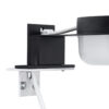 LEDTM® KIARA 60400 Μοντέρνο Φωτιστικό Τοίχου - Απλίκα Καθρέπτη Μπάνιου LED 5W 560lm 120° AC 220-240V IP44 Φυσικό Λευκό 4500K - Lumileds SMD Chip & TÜV SÜD Driver - Μαύρο Ματ & Λευκό - Μ10 x Π13 x Υ3cm - 3 Χρόνια Εγγύηση - Image 9