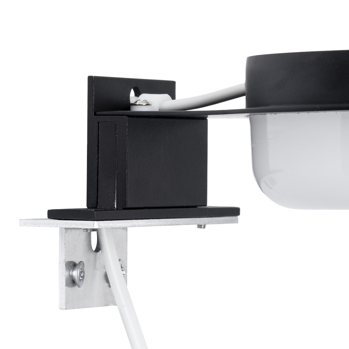 LEDTM® KIARA 60400 Μοντέρνο Φωτιστικό Τοίχου - Απλίκα Καθρέπτη Μπάνιου LED 5W 560lm 120° AC 220-240V IP44 Φυσικό Λευκό 4500K - Lumileds SMD Chip & TÜV SÜD Driver - Μαύρο Ματ & Λευκό - Μ10 x Π13 x Υ3cm - 3 Χρόνια Εγγύηση - Image 9