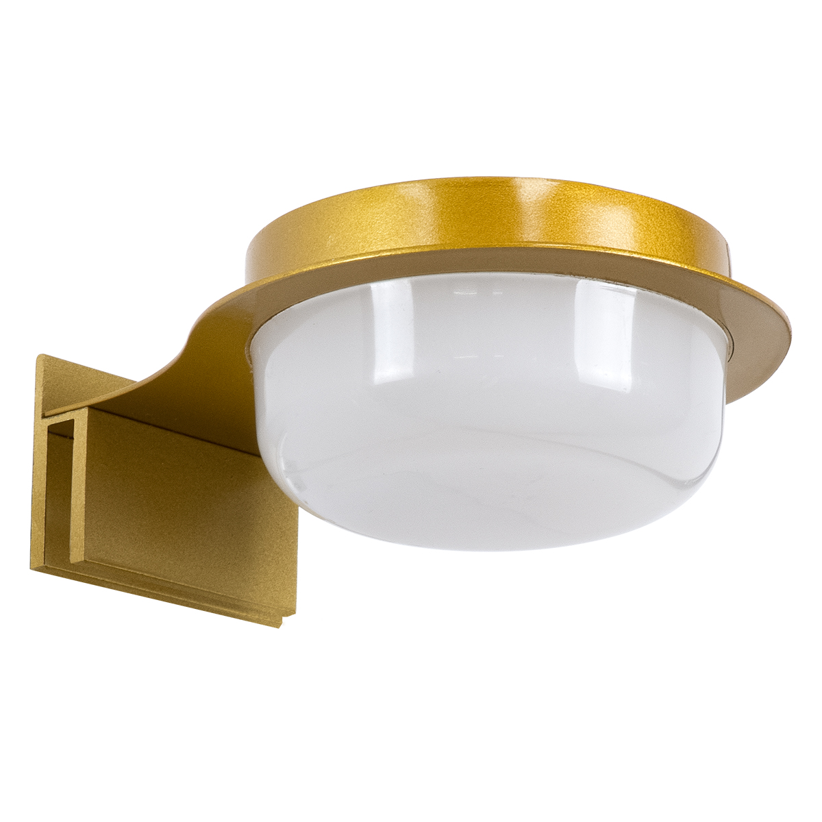 LEDTM® KIARA 60401 Μοντέρνο Φωτιστικό Τοίχου - Απλίκα Καθρέπτη Μπάνιου LED 5W 560lm 120° AC 220-240V IP44 Φυσικό Λευκό 4500K - Lumileds SMD Chip & TÜV SÜD Driver - Χρυσό & Λευκό - Μ10 x Π13 x Υ3cm - 3 Χρόνια Εγγύηση - Image 4