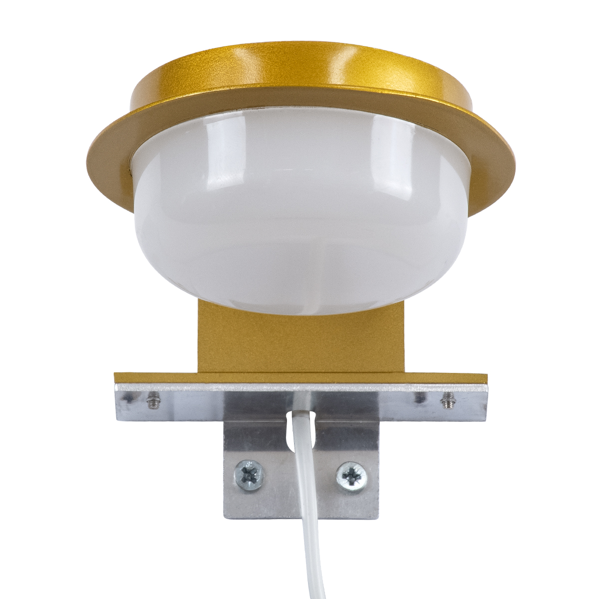 LEDTM® KIARA 60401 Μοντέρνο Φωτιστικό Τοίχου - Απλίκα Καθρέπτη Μπάνιου LED 5W 560lm 120° AC 220-240V IP44 Φυσικό Λευκό 4500K - Lumileds SMD Chip & TÜV SÜD Driver - Χρυσό & Λευκό - Μ10 x Π13 x Υ3cm - 3 Χρόνια Εγγύηση - Image 7