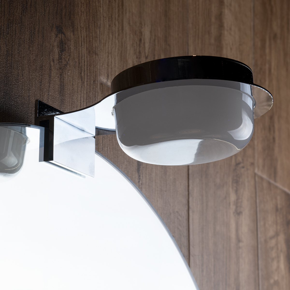 LEDTM® KIARA 60402 Μοντέρνο Φωτιστικό Τοίχου - Απλίκα Καθρέπτη Μπάνιου LED 5W 560lm 120° AC 220-240V IP44 Φυσικό Λευκό 4500K - Lumileds SMD Chip & TÜV SÜD Driver - Νίκελ Χρώμιο & Λευκό - Μ10 x Π13 x Υ3cm - 3 Χρόνια Εγγύηση - Image 11